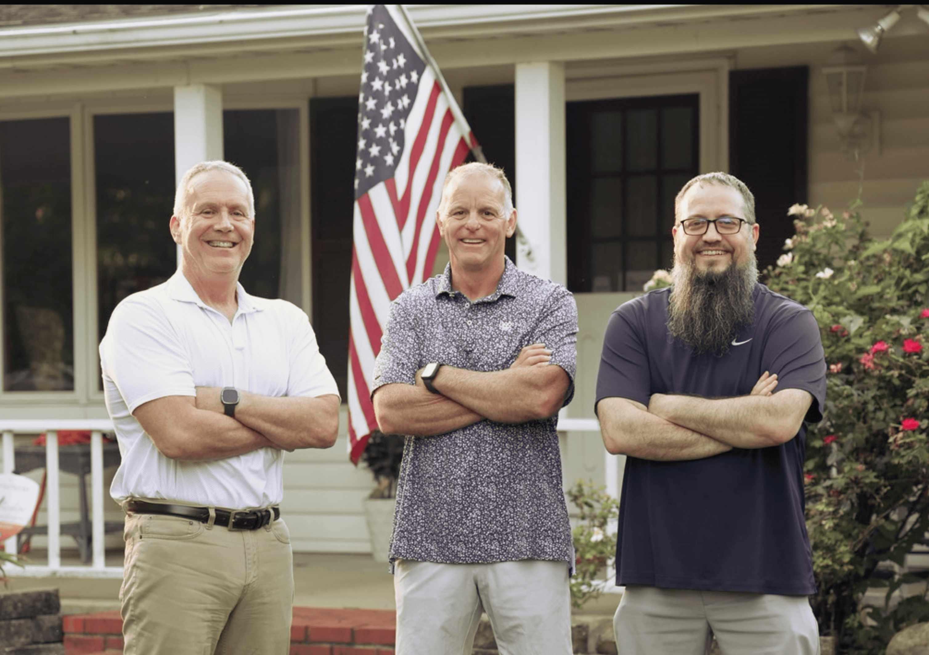 Photo of Steve, Chris, and Jason